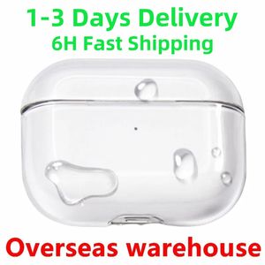 US EU Warehouse voor Apple Airpods Pro 2 Air pods Pro 2 3 oortelefoon 2e hoofdtelefoonaccessoires siliconen beschermhoes Apple draadloze oplaaddoos schokbestendig hoesje