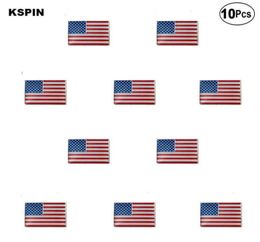 Drapeau américain épinglette drapeau badge broche broches insignes 10 pièces un Lot02887995