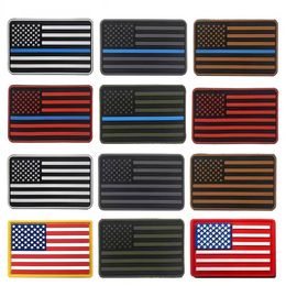 US Flag PVC Patch USA Verenigde Staten van Amerika Militaire patch Tactical Emblem American Rubber Flag Badges B0602N19