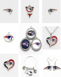 US voetbalteam New England Charms Dange Charms Sports Diy armband ketting hangers sieraden hangen charmes4744664