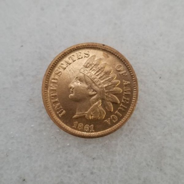 Centavo de cabeza india de EE. UU., 1906-1909, 100% copia de monedas de cobre, troqueles artesanales de metal, fábrica de fabricación 2727