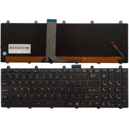 Clavier d'ordinateur portable américain pour MSI GP60 GP70 CR70 CR61 CX61 CX70 CR60 GE70 GE60 GT60 GT70 GX60 GX70 0NC 0ND 0NE 2OC, rétro-éclairage polychrome