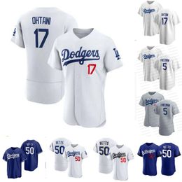 Los Angeles 17 Shohei Ohtani Dodgers Jerseys Yoshinobu Yamamoto Freddie Freeman Mookie Betts Max Muncy Chris Taylor Clayton Kershaw Julio Uria Walker Buehler Shirt