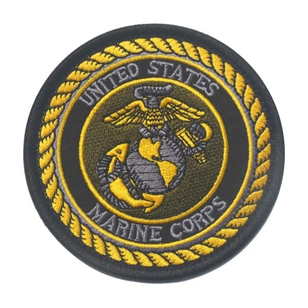 Patch de bordado militar de EE. UU. Badge Insignia del ejército del ejército Marina de la marina Apliques Apliques Adpliques Batches tácticos