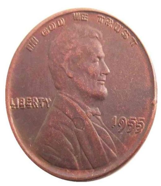 US ONE CENT 1955 Double Die Penny Copper Copy Coins Metal Craft Dies Fabrication Factory 4937402
