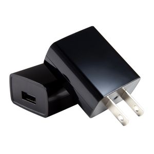 Prise américaine 1 port USB chargeur de téléphone portable 5V 1A chargeurs muraux de voyage universels adaptateur de charge rapide pour Samsung S8 S9 S10 Xiaomi Redmi HTC