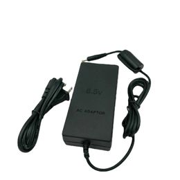 Adaptateur secteur noir, prise américaine, chargeur mural, alimentation pour PS2, sortie 70000, adaptateur DC 8.5V