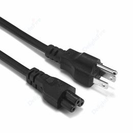 US Plug Power Cable 3 Pin Prong C5 Cloverleaf USA Kracht 1,2 m 4ft voor AC Adapters Laptop Notebook LG LCD Televisies