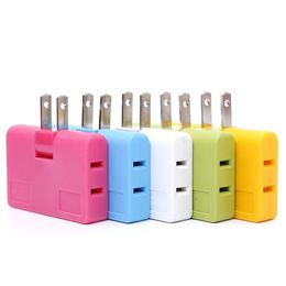 US Power Plug Adapter Foldable Extension Travel Converter Socket Portable Charging Sync Lightweight Electrical Sockets Sortel