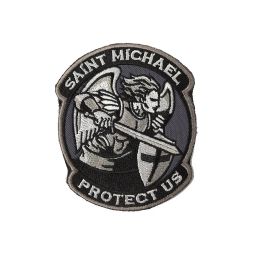 Us Saint Michael Bescherming Borduurwerk Magic Patch Doek label Armband Army Militaire rugzakstickers Hook en Loop Badges