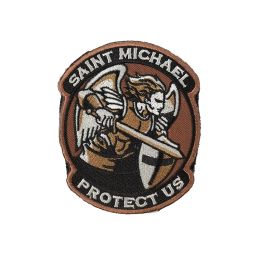 US Saint Michael Bescherming Borduurwerk Magic Patches Doek label ARMBAND MILITAIRE RACKACK -stickers Hook en Loop Badges Appliques