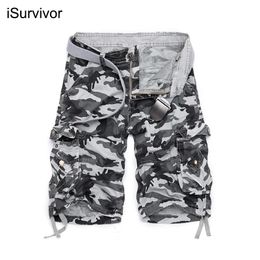 Camouflage américain Camouflage en vrac Shorts hommes Cool Summer Military Camo Pantal