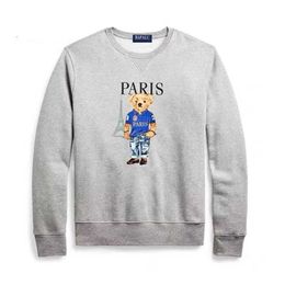 Taille américaine Polo Bear Sweat à capuche rouge Hommes en gros Plus Taille Vêtements Sweat Survêtements Chemises Hommes Manches Longues 2qzj