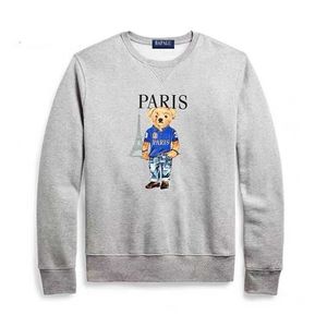 Taille américaine Polo Bear Sweat à capuche rouge Hommes en gros Plus Taille Vêtements Sweat Survêtements Chemises Hommes Manches Longues 2qzj