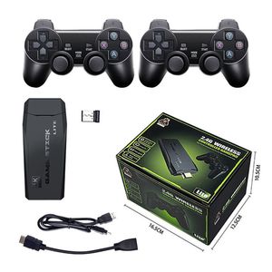 US Stock M8 Video Game Console 64G 2.4G Double Wireless Stick 4K 10000+ Games Retro Game Controller