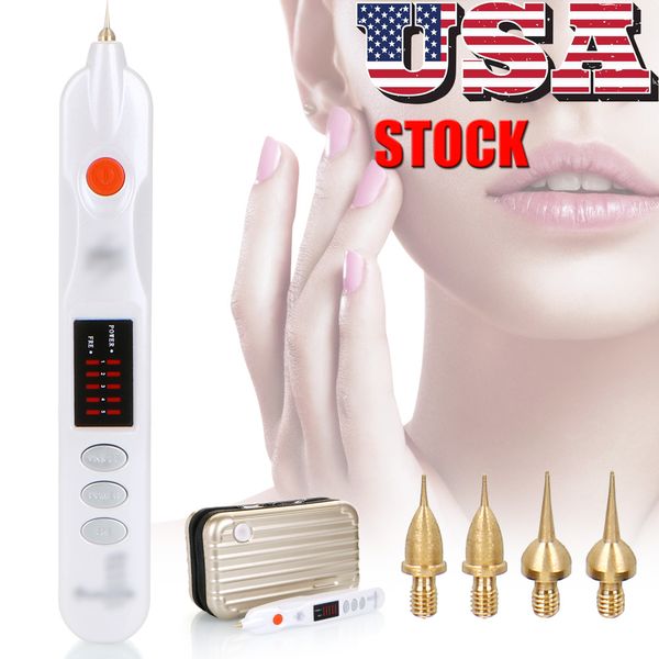 Machine Laser US STOCK stylo Plasma élimination des taupes soins de la peau Anti-âge levage des yeux supprimer la Pigmentation des taches usage domestique