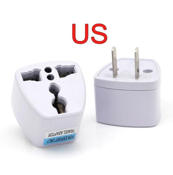 Adaptadores de corriente alterna de EE. UU. a UE, Reino Unido, enchufe, convertidor de adaptador de cargador eléctrico de viaje, Japón, China, americano, Universal4813519