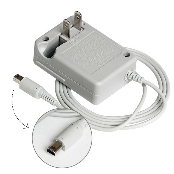 US Travel AC Adapter Chargers Accueil Prise murale Chargeur d'alimentation pour Nintendo DSi NDSI 3DS XL LL