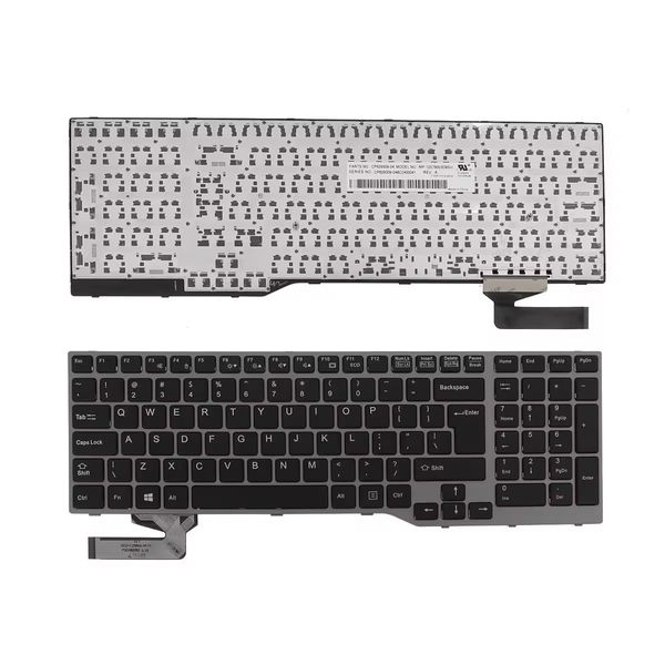 Version américaine nouveau clavier de remplacement pour ordinateur portable Fujitsu Lifebook E753 E754 E557 E756 MP-12S76003D85W