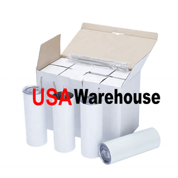 US Warehouse 2 dagen levering 20oz mokken Sublimatie LANG LANG Rechte tuimelaar roestvrijstalen dubbele wand geïsoleerde slanke waterflessen drinkbeker met deksel en stro