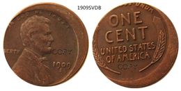 US Wheat Penny Head Mix 6pcs Different Error with An Off Center Craft Pendant Accessories Copy Coins