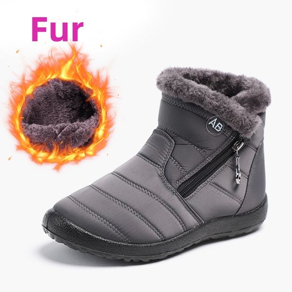 US5-US11 Snow Winter Winter Unisex Shoes y Women's Shoes Outdoor Designer Men Women Winter Winter Warm Improon Water Moda Man Boots Foot Fur Zapatos 7688 799