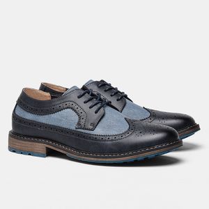 US7-13 grandes chaussures de taille pour hommes robes Business Oxfords décontractées pour l'homme