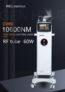 USA 1060nm CO2 Fractional Laser Stretch Mark Removal Vaginal Serrage Rajeunissement Laser Machine Scar Removal Machine avec émetteur laser cohérent