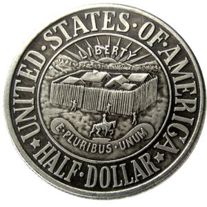 USA 1936 Mint York County Maine Pièce commémorative de copie d'un demi-dollar