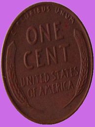 EE. UU. 1943 Lincoln Penny Coins Copia Copper Metal Crafts Gifts435937333