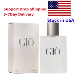 USA 3-7 jours ouvrables livraison rapide Original Men's Cologne Perfume Homme Profes de pulvérisation corporelle de parfum durable pour hommes