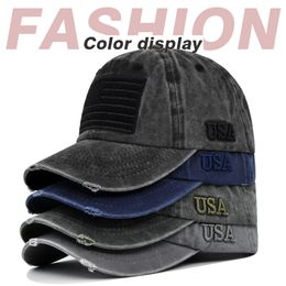 USA Baseball Caps Party Trump Hats volwassen gewassen borduurwerk USA Presidentiële verkiezing US vlaggen Sport Sunshade Hat