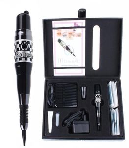 USA Biotouch Mosaic Tattoo Kits Permanent Makeup Machine Rotary Machine Pen Beauté Équipement de beauté For Eyebrow Eyeliner Lips Cosmetics Make Up8780295