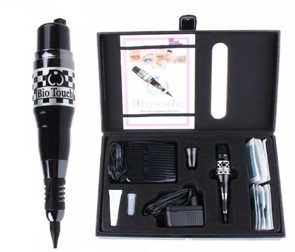 USA Biotouch Mosaic Tattoo Kits Permanent Makeup Rotary Machine stylo Beauty Équipement de beauté pour l'eyebrow Eyeliner Cosmetics Make Up8200738