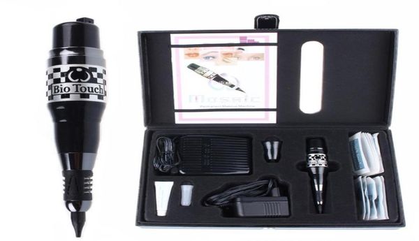 USA Biotouch Mosaic Tattoo Kits Permanent Makeup Machine Rotary Machine Pen Beauté Équipement de beauté For Eyebrow Eyeliner Lips Cosmetics Make Up6127175