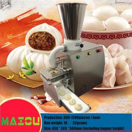 VS / Canada 110 V 220 V Automatische Dumpling Momo Maken Machine / Gestoomde Gevulde Bun Machine / Baozi Vulmachine 900-1200PCS / H