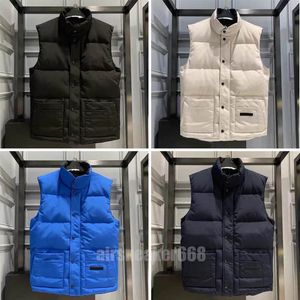 VS Canadan Style StyleFree Fashion Men Vrouwen Verwarm Winter Down Jacket Luxe bodywarmer -modus Hiver Manteau Gilet Hommes Veste Male Jacket's Black Label