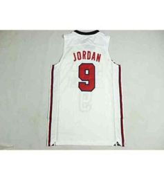 USA Dream Team 9 Michael White seizoen basketbalshirts015134036