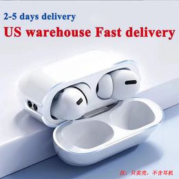 USA pour AirPods 2 Air Pods 3 Écouteurs Airpod Bluetooth Accessoires de casque Silicone Solicone Couvre protectrice de protection Apple Charge de charge sans fil.