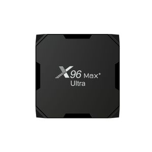 USA EN STOCK X96 MAX PLUS Ultra TV Box Smart Android 11.0 Amlogic S905X4 Quad Core AV1 Wifi BT 8K Mise à niveau X96Max Plus Set top