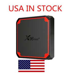 USA EN STOCK X96 Mini Plus X96mini Android 9.0 Smart TV Box 2G 16GB Amlogic S905W4 Quad Core 2.45G WiFi Set Top Media Player