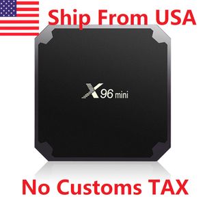 USA INSTOCK X96 Mini TV Box S905W Android 7.1 con 2.4G WiFi X96Mini 2GB 16GB Smart 4k 2.4ghz wifi