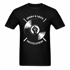 USA People's Power Party T-shirts Drum And Bass Revoluti Music Records Hommes Cool Tshirt 100% Cott T-shirts imprimés à manches courtes d1XZ #