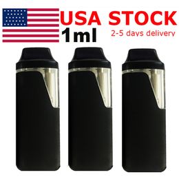 USA stock 1.0ml Vape desechable Vape E-cigarrillo E Mini PODS Box Pens Carts Aceite grueso Snapt On consejos recargables de 280 mAh Batería de cerámica Vaporizador logotipo personalizado