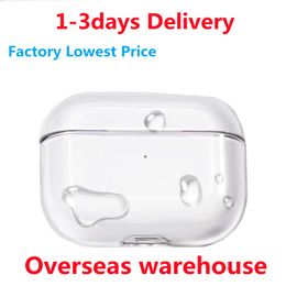 Stock de EE. UU. Para Airpods pro 2 3 air pod max auriculares Accesorios Silicona sólida Funda protectora linda para auriculares airpod pro 2 Funda a prueba de golpes de segunda generación