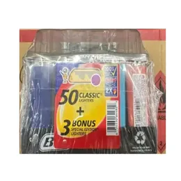 VS Stock !!!Metalen pantserkoffer voor BIC J6 -aanstekers bedekken zakjes ijs max j6 grote lichtere algemene plastic lichaamsbescherming lichtere accessoires 53 % in een dienblad