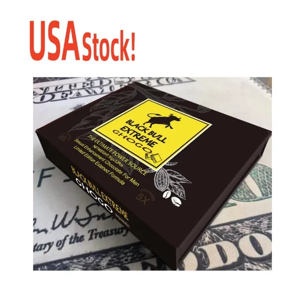 ¡Stock de EE. UU.! Pipas para fumar Artículos diversos para el hogar chocolate toro negro chocolate real chocolate duro stell