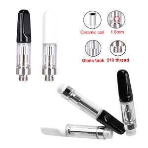 VS Voorraad TH205 TH210 Verstuiver 0,8 ml Glazen Tank Wegwerp Cartridge Witte Tip Keramische Spoel 510 Draad voor Dikke Olie fit M6T M3 Amigo Batterij