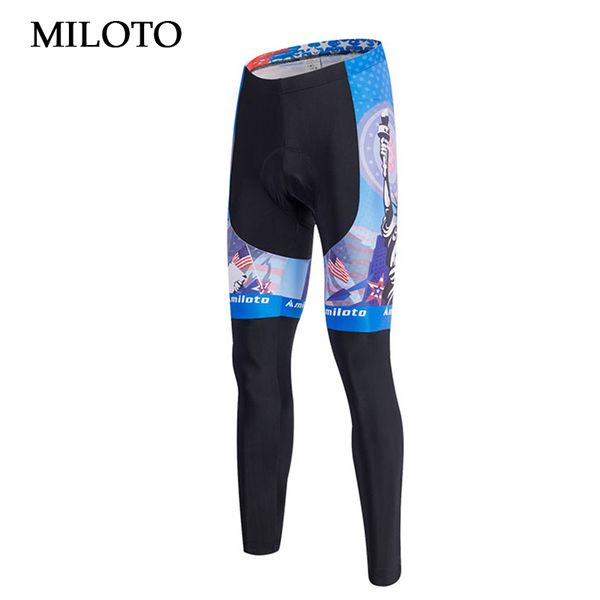 USA / Royaume-Uni Pantalon Miloto Pantalon de cyclisme pour hommes Pantalons longs pantalons à vélo de cycle