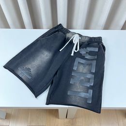 USA Vintage Made Washed Shorts Dames Heren skateboard Katoen Trekkoord Middenbroek Jogging Korte Joggingbroek 23FW 13 december